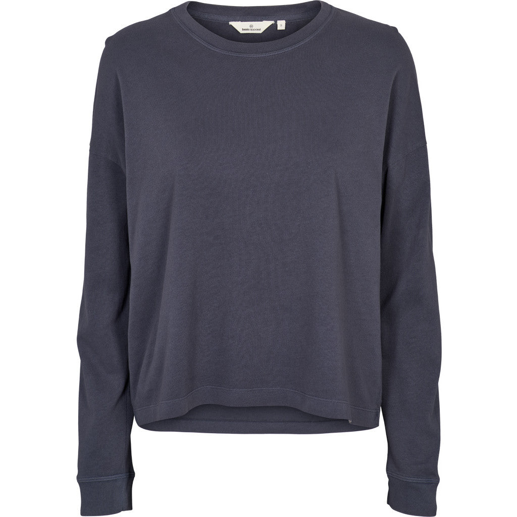 Basic Apparel Boni LS T-Shirt T-shirts 901 India ink
